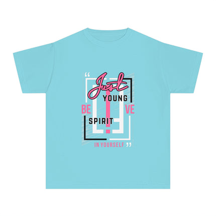 Typography themed Youth Midweight Tee
