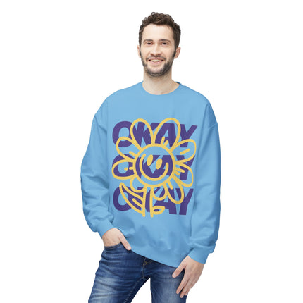 Unisex-Sweatshirt mit Rundhalsausschnitt aus mittelschwerem Softstyle-Fleece
