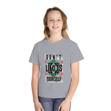 Typography themed Youth Midweight Tee