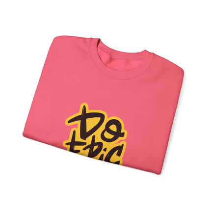 Unisex Heavy Blend Crewneck Sweatshirt mit Typografie-Motiv