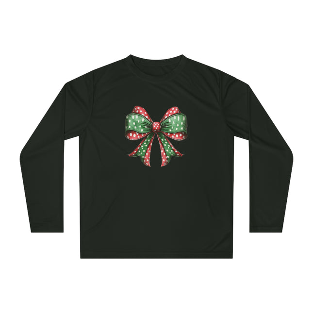 Christmas themed Unisex Performance Long Sleeve Shirt