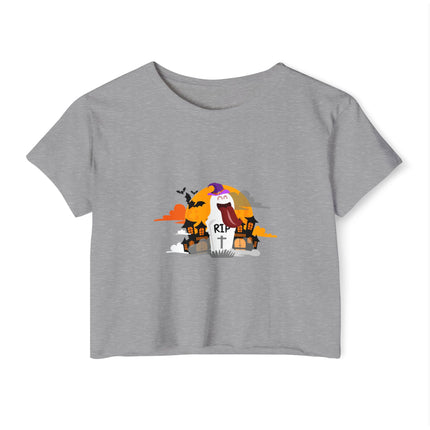 Halloween themed Women's Festival Crop Top