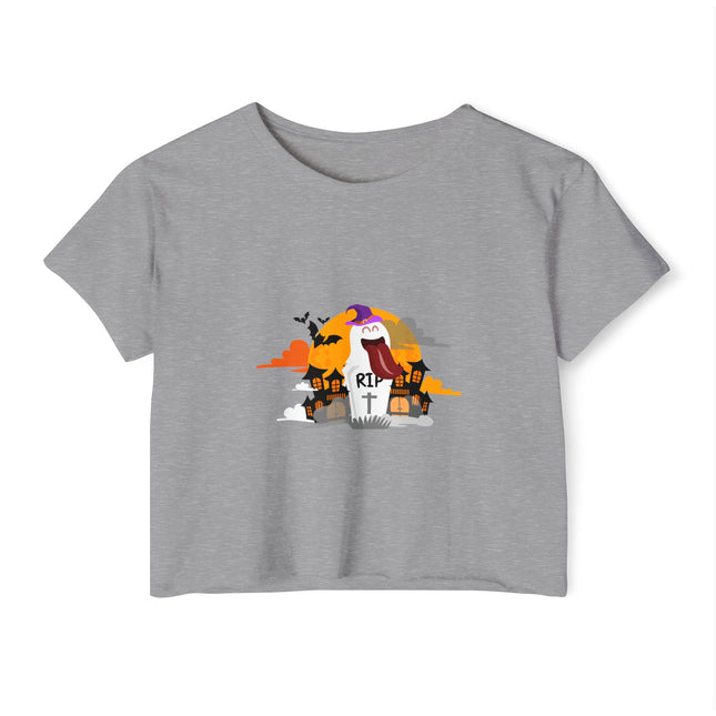 Halloween-Festival-Crop-Top für Damen