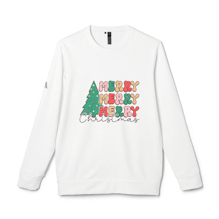 Christmas themed Adidas Unisex Fleece Crewneck Sweatshirt