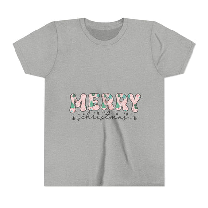 Christmas themed Youth Short Sleeve Tee