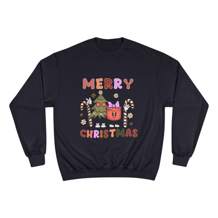 Christmas themed Champion Sweatshirt