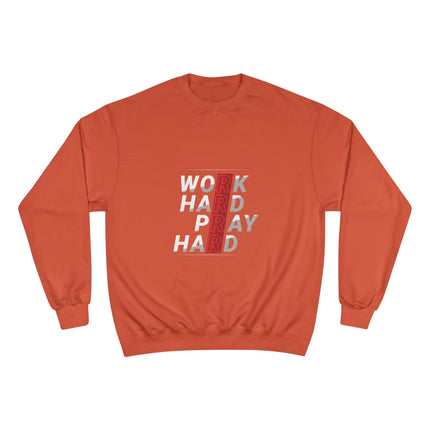 Champion-Sweatshirt mit Typografie-Motiv