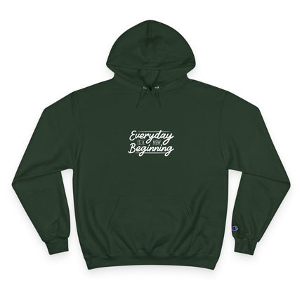 Typography themed Champion Hoodie