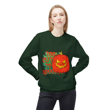 Halloween-Themen-Unisex-Midweight-Softstyle-Fleece-Crewneck-Sweatshirt