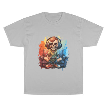 Champion-T-Shirt mit Halloween-Motiv