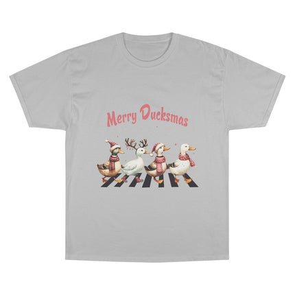 Champion-T-Shirt mit Weihnachtsmotiv