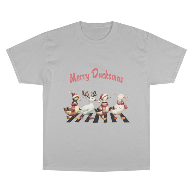 Champion-T-Shirt mit Weihnachtsmotiv