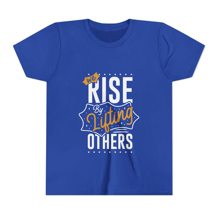 Typography themed Youth Short Sleeve Tee