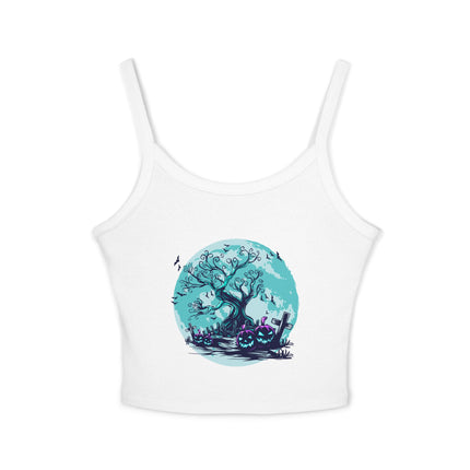 Halloween-Themen Damen Spaghetti Strap Tank Top 