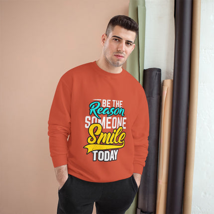 Champion-Sweatshirt mit Typografie-Motiv