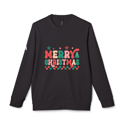 Christmas themed Adidas Unisex Fleece Crewneck Sweatshirt