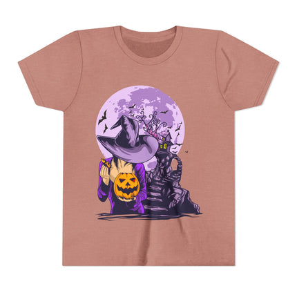 Halloween-Kurzarm-T-Shirt für Jugendliche