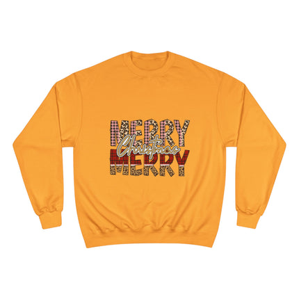 Christmas themed Champion Sweatshirt