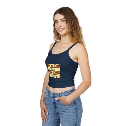 Typografie Themen Damen Spaghetti Strap Tank Top 