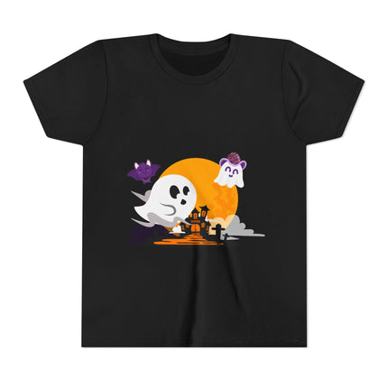 Halloween-Kurzarm-T-Shirt für Jugendliche