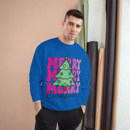 Christmas themed Champion Sweatshirt