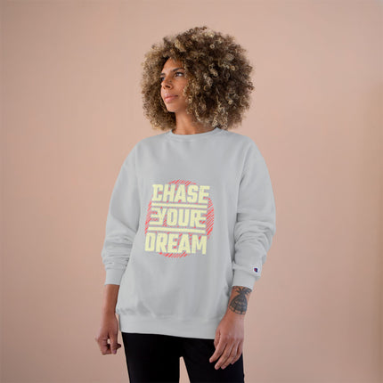 Champion-Sweatshirt mit Typografie-Motiv