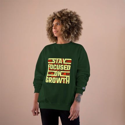 Champion-Sweatshirt mit Typografie-Motiv