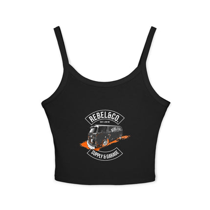 Auto-Enthusiasten Themen Damen Spaghetti Strap Tank Top 