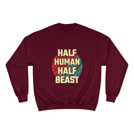 Champion-Sweatshirt mit Typografie-Motiv