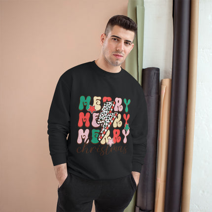 Christmas themed Champion Sweatshirt