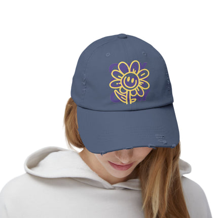 Okay, okay, okay, chillige Stimmung, Unisex-Distressed-Cap 