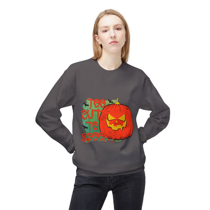 Halloween-Themen-Unisex-Midweight-Softstyle-Fleece-Crewneck-Sweatshirt