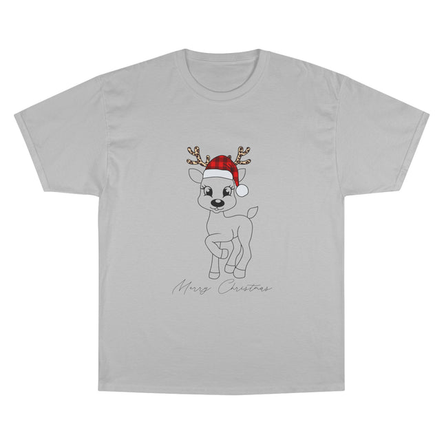 Champion-T-Shirt mit Weihnachtsmotiv