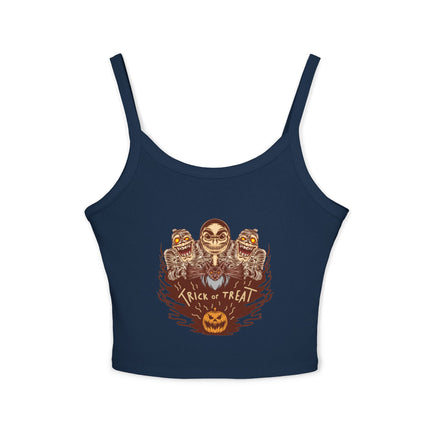 Halloween-Themen Damen Spaghetti Strap Tank Top 