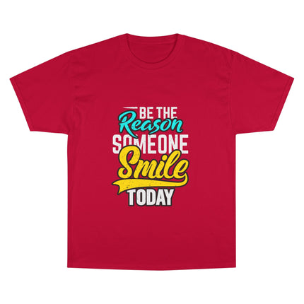 Champion-T-Shirt mit Typografie-Motiv