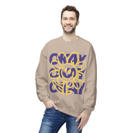 Unisex-Sweatshirt mit Rundhalsausschnitt aus mittelschwerem Softstyle-Fleece