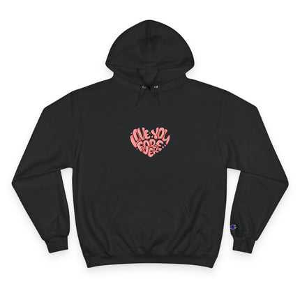 Typography themed Champion Hoodie