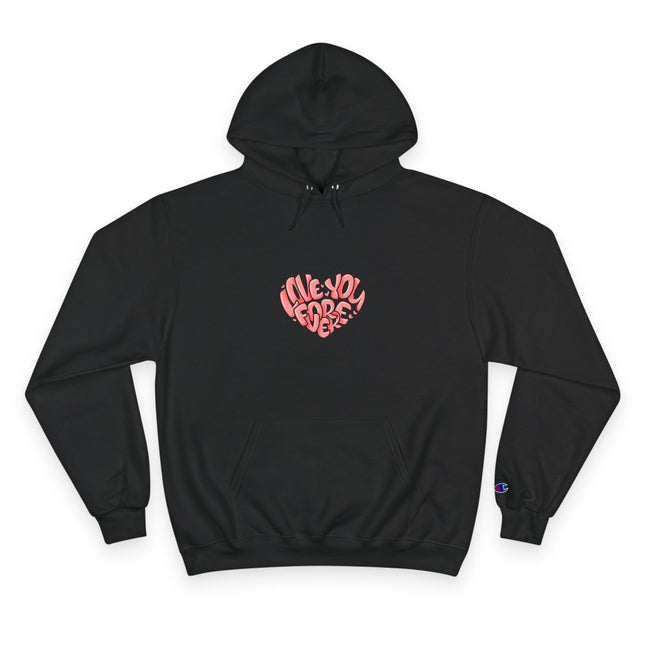 Typography themed Champion Hoodie