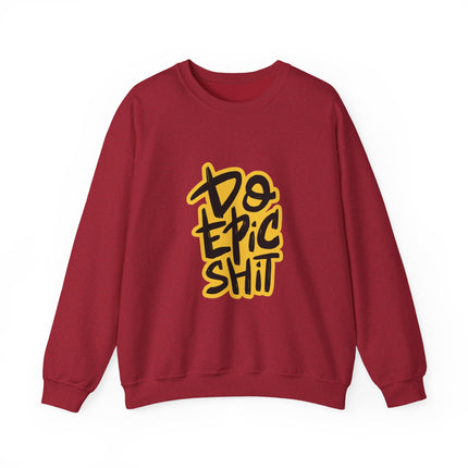 Unisex Heavy Blend Crewneck Sweatshirt mit Typografie-Motiv