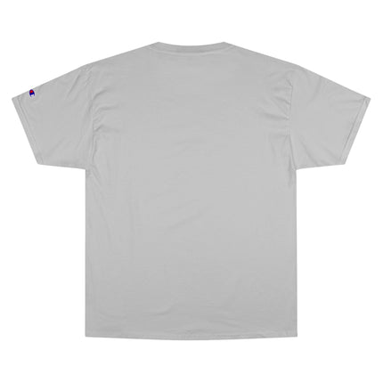 Champion-T-Shirt mit Typografie-Motiv