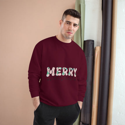 Christmas themed Champion Sweatshirt