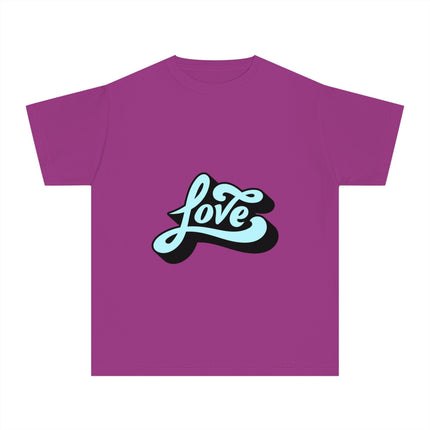 Typography themed Youth Midweight Tee