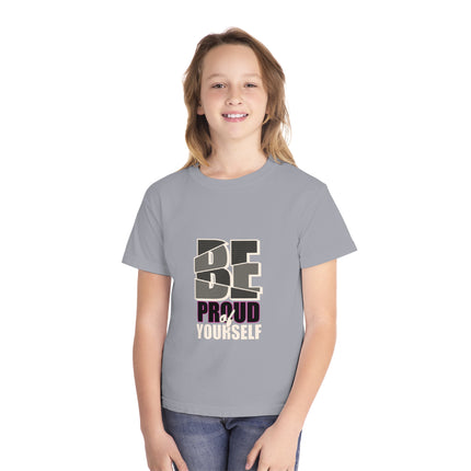 Typography themed Youth Midweight Tee
