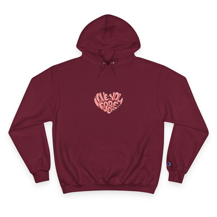Typography themed Champion Hoodie