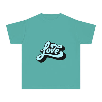 Typography themed Youth Midweight Tee