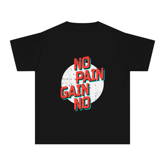 Typography themed Youth Midweight Tee