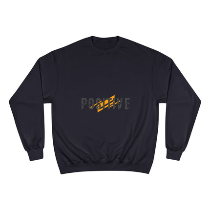 Champion-Sweatshirt mit Typografie-Motiv