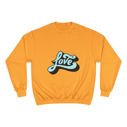 Champion-Sweatshirt mit Typografie-Motiv