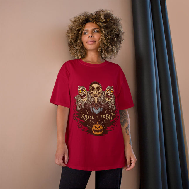 Champion-T-Shirt mit Halloween-Motiv