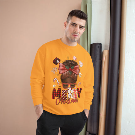 Christmas themed Champion Sweatshirt